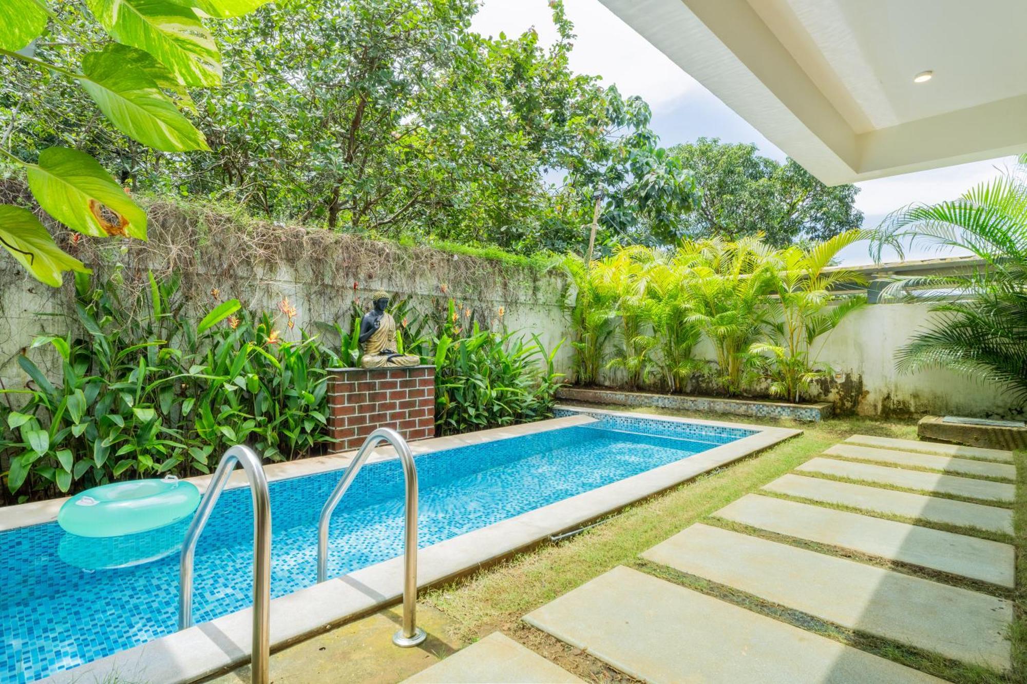 Elivaas 3 Bhk Pvt Pool & Bar - Villa Valerie Oxel 外观 照片
