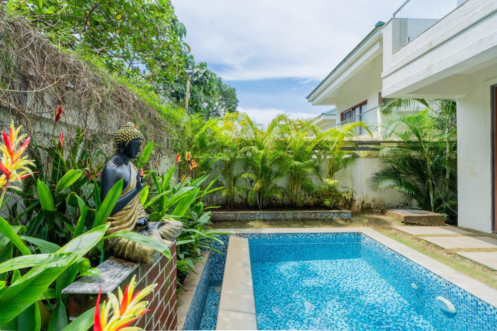 Elivaas 3 Bhk Pvt Pool & Bar - Villa Valerie Oxel 外观 照片