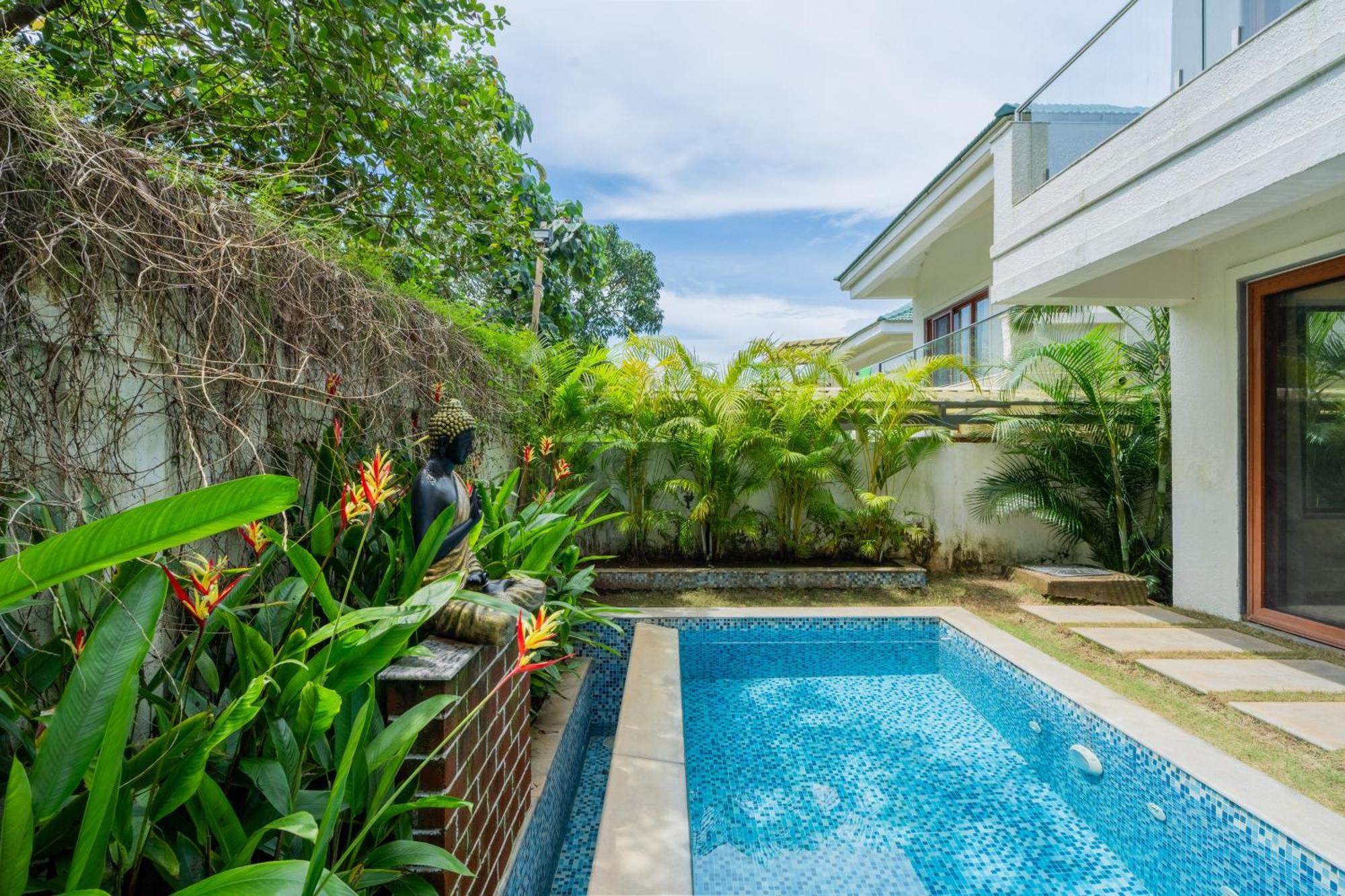 Elivaas 3 Bhk Pvt Pool & Bar - Villa Valerie Oxel 外观 照片