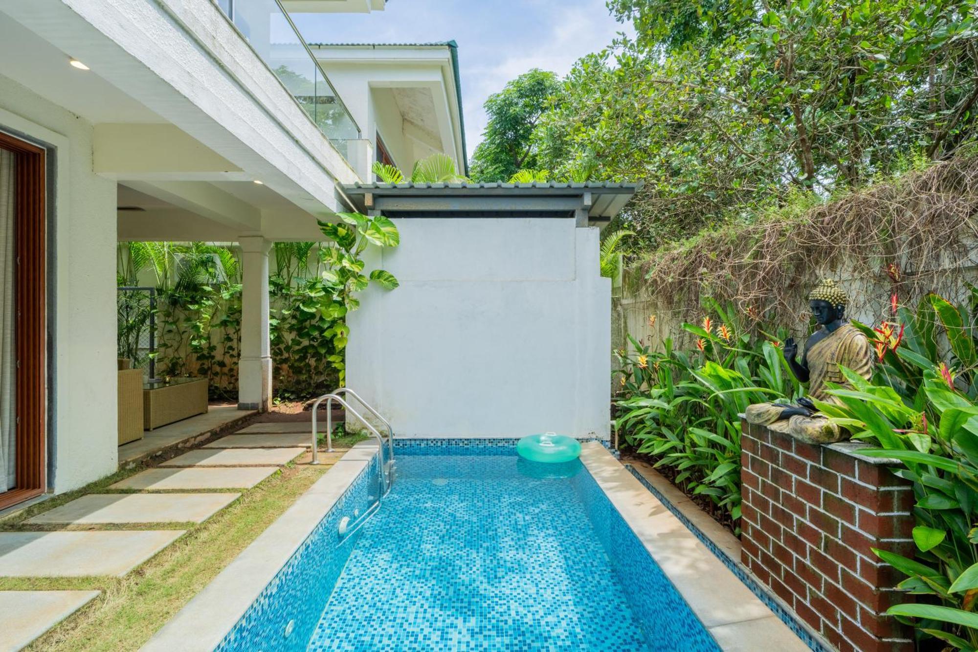 Elivaas 3 Bhk Pvt Pool & Bar - Villa Valerie Oxel 外观 照片