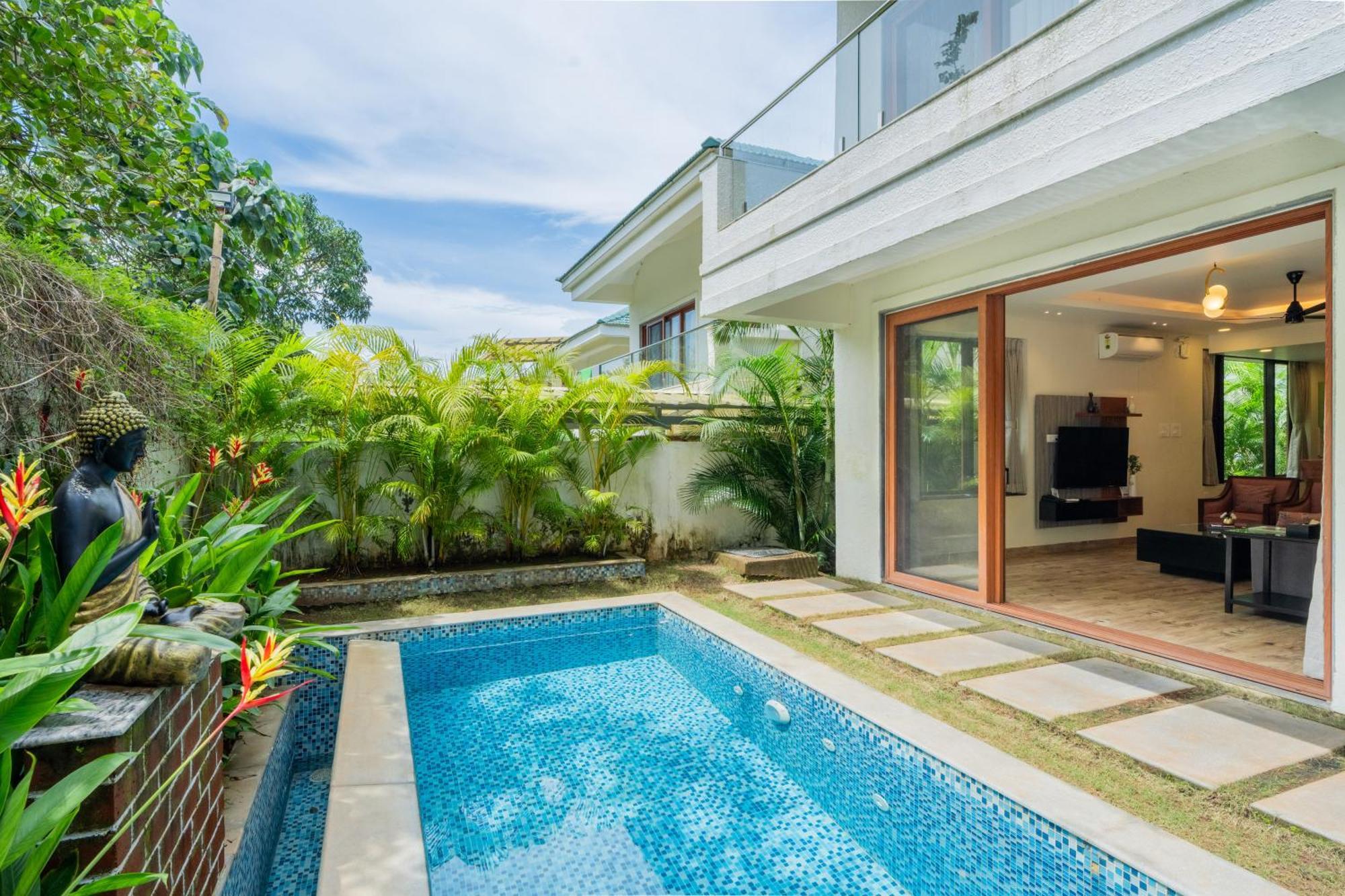 Elivaas 3 Bhk Pvt Pool & Bar - Villa Valerie Oxel 外观 照片