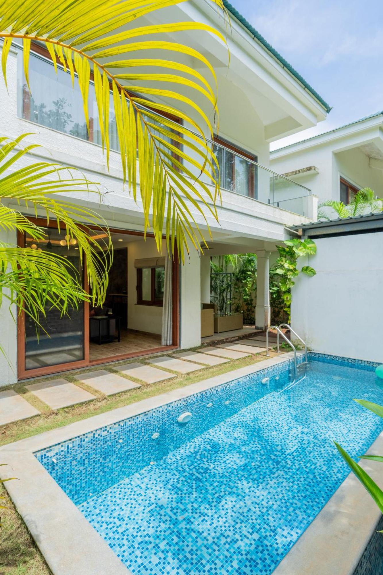 Elivaas 3 Bhk Pvt Pool & Bar - Villa Valerie Oxel 外观 照片