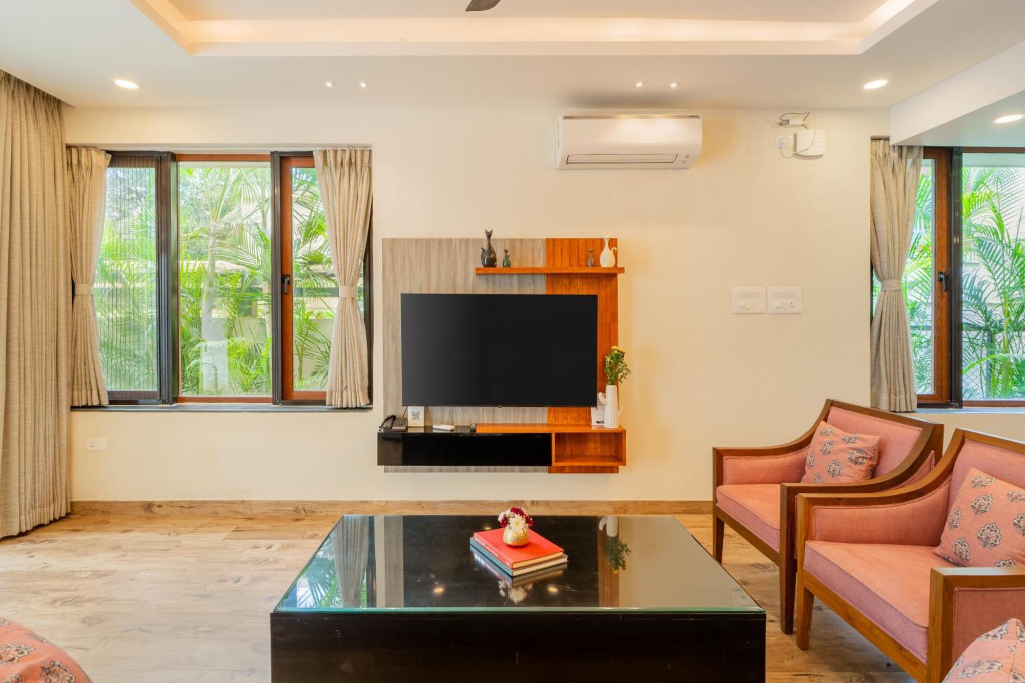 Elivaas 3 Bhk Pvt Pool & Bar - Villa Valerie Oxel 外观 照片