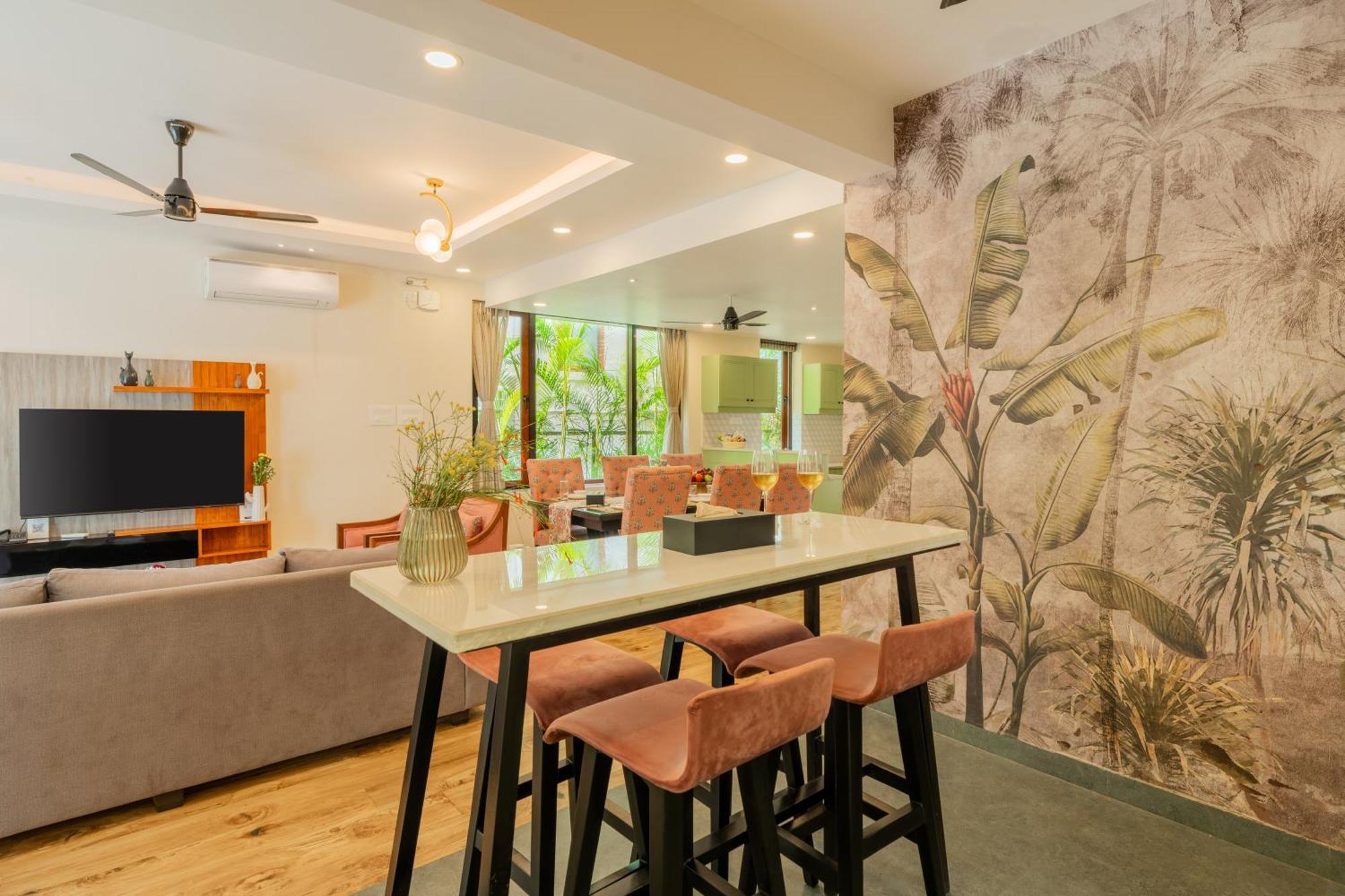 Elivaas 3 Bhk Pvt Pool & Bar - Villa Valerie Oxel 外观 照片