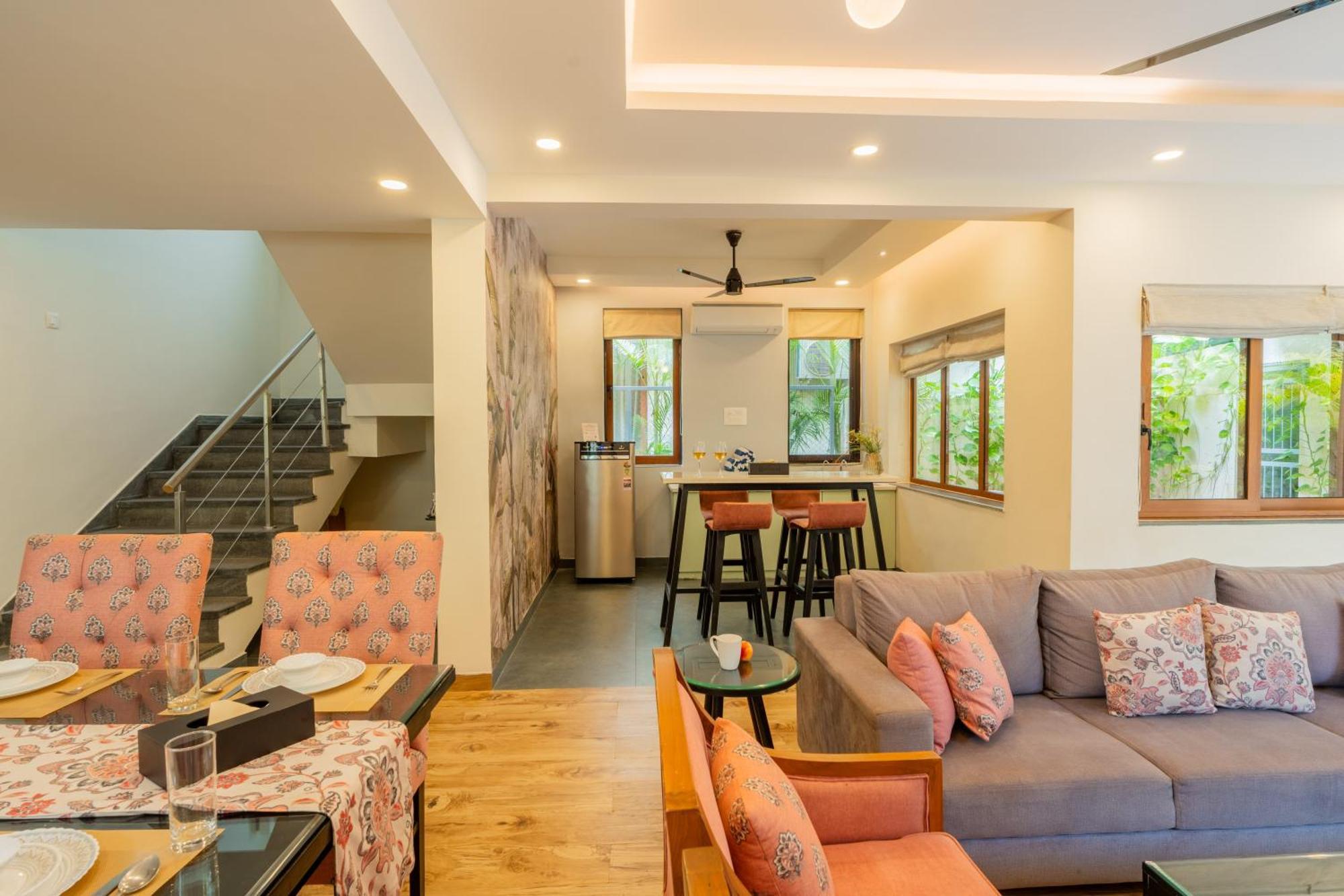 Elivaas 3 Bhk Pvt Pool & Bar - Villa Valerie Oxel 外观 照片