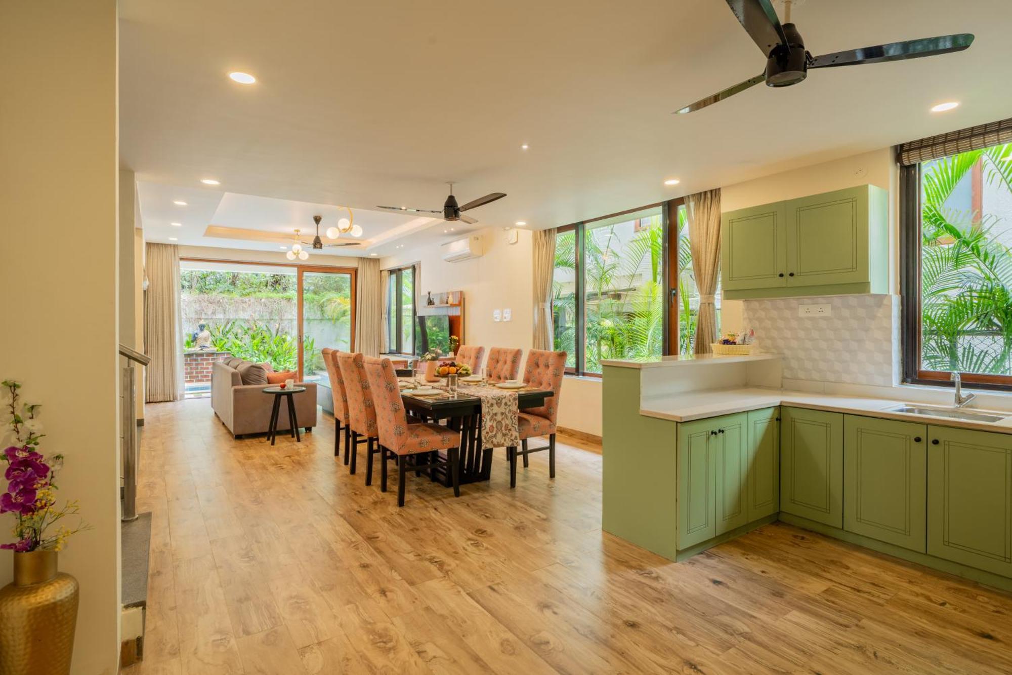 Elivaas 3 Bhk Pvt Pool & Bar - Villa Valerie Oxel 外观 照片