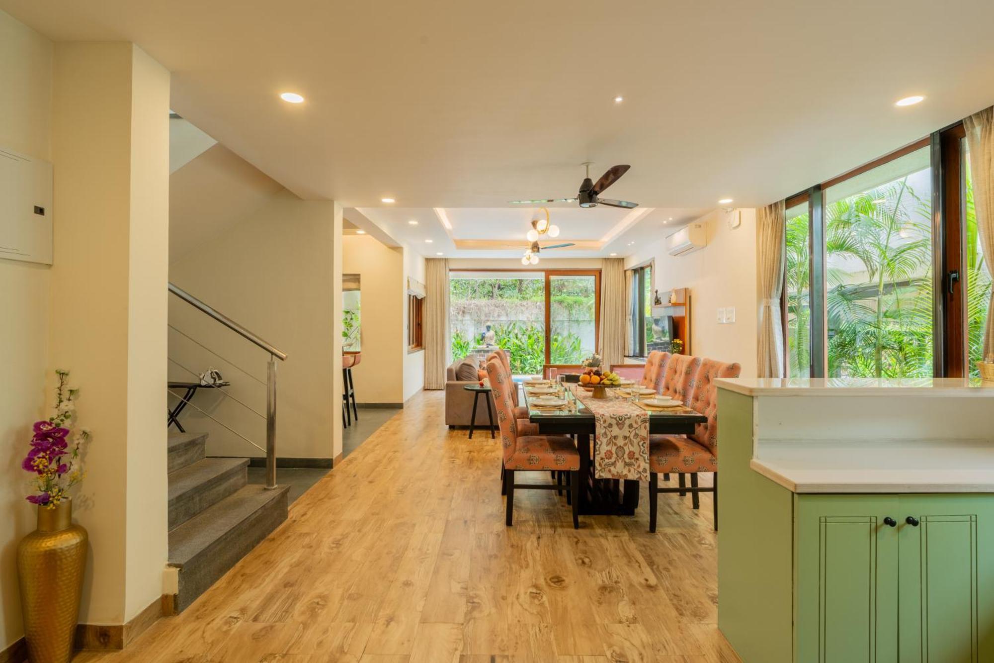 Elivaas 3 Bhk Pvt Pool & Bar - Villa Valerie Oxel 外观 照片