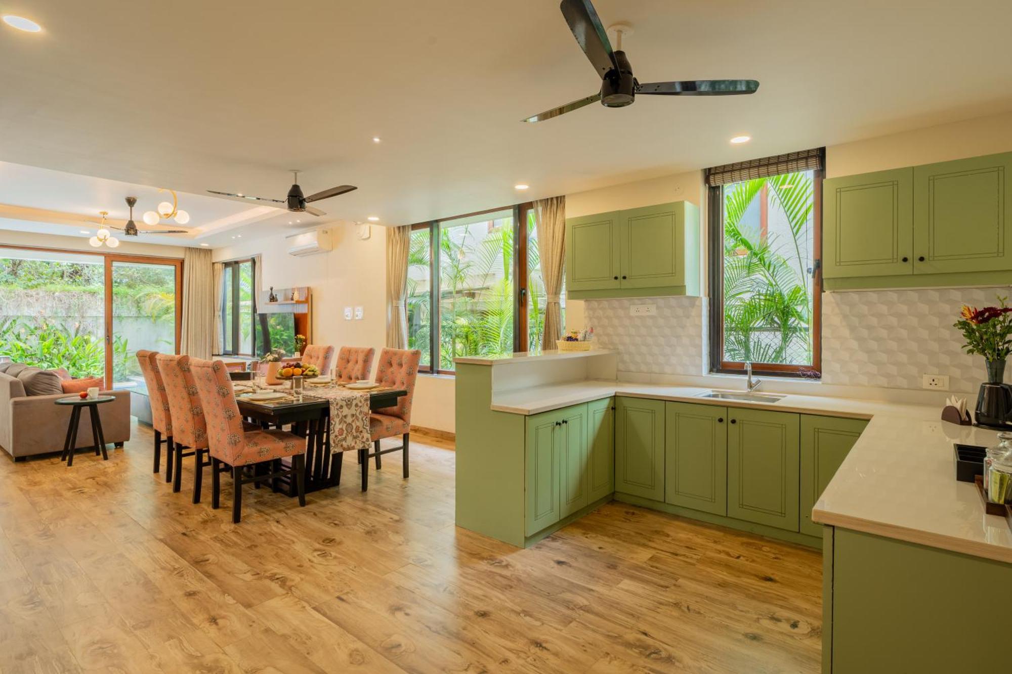 Elivaas 3 Bhk Pvt Pool & Bar - Villa Valerie Oxel 外观 照片