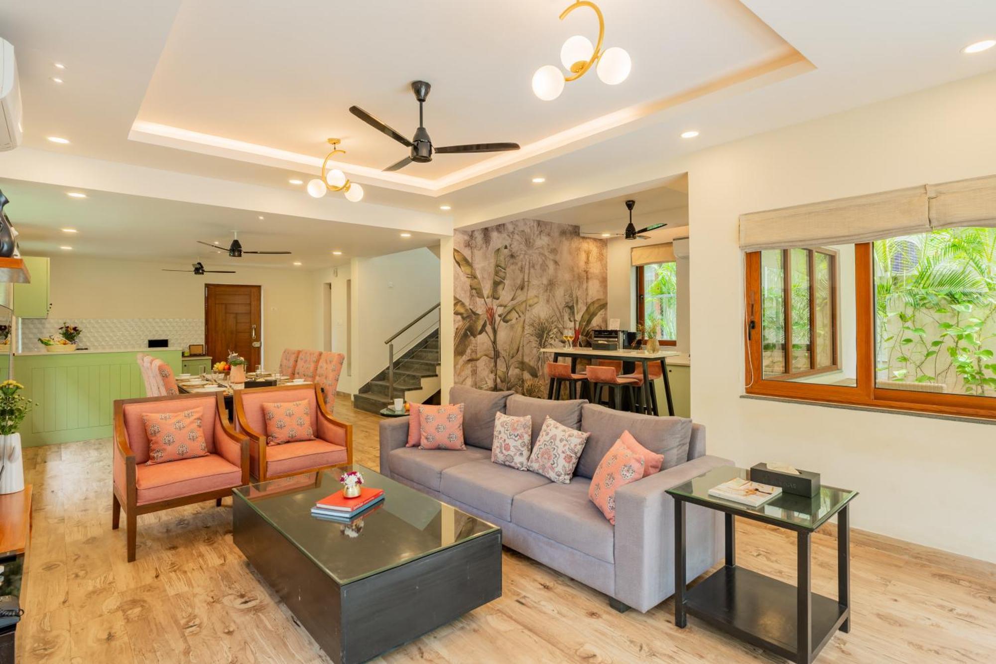 Elivaas 3 Bhk Pvt Pool & Bar - Villa Valerie Oxel 外观 照片