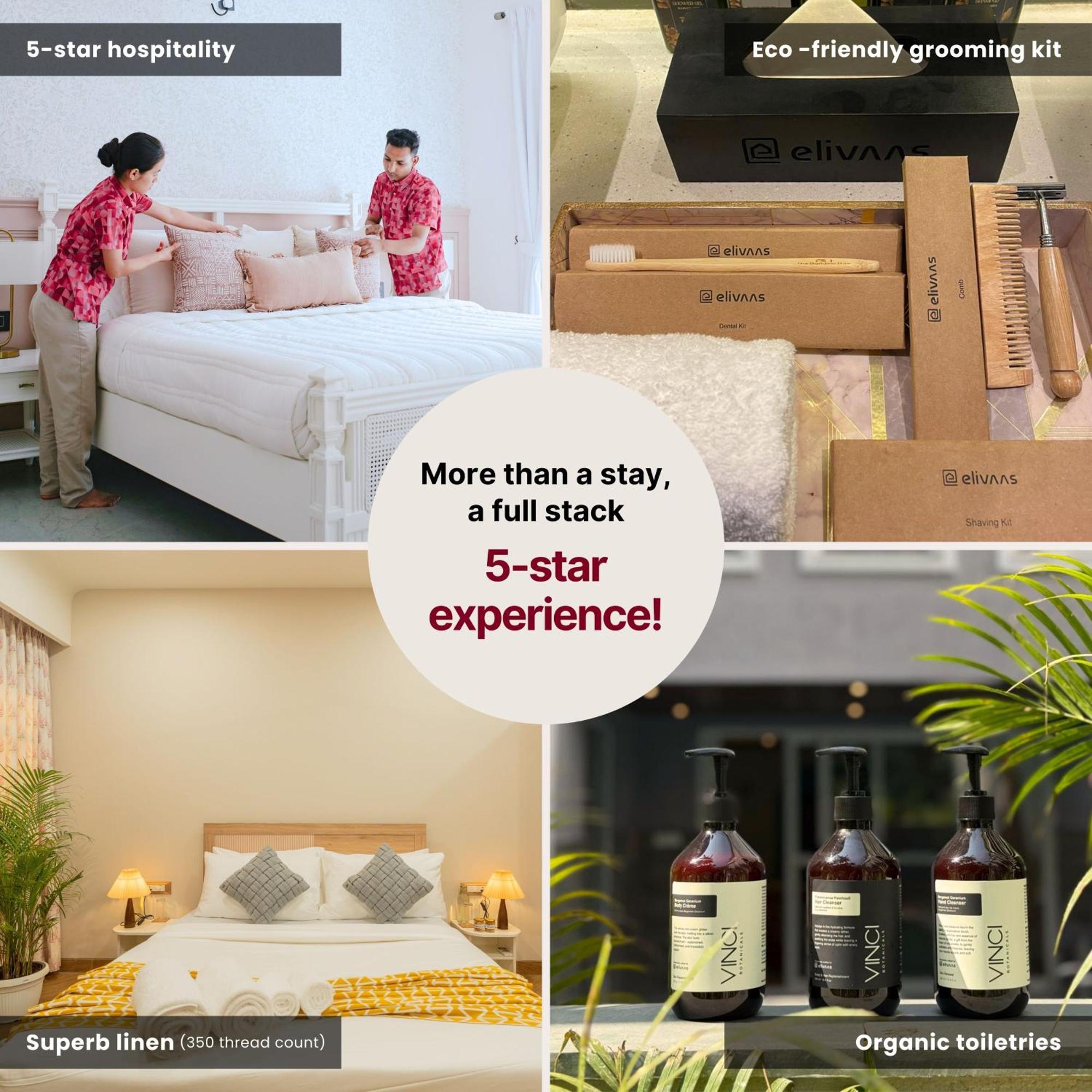 Elivaas 3 Bhk Pvt Pool & Bar - Villa Valerie Oxel 外观 照片